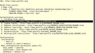 Full LSA2 - Postfix part I Update