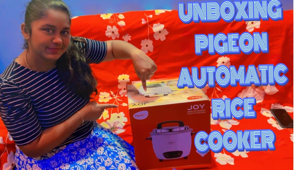 Unboxing Pigeon Automatic Rice Cooker | First Look & Honest Review