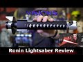 Star wars visions ronin custom lightsaber review  nsabers txq 