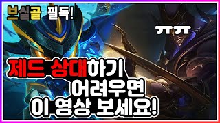 제드 선픽 했으면 맞아야지 ㅋㅋ 피즈 강의(Fizz lecture)