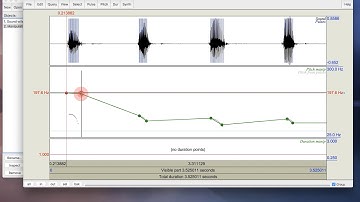 Praat - Manipulation of Pitch and Duration
