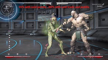 Mkx Reptile Noxious Post Patch: *(47% Meterless), (51% 1 bar)*