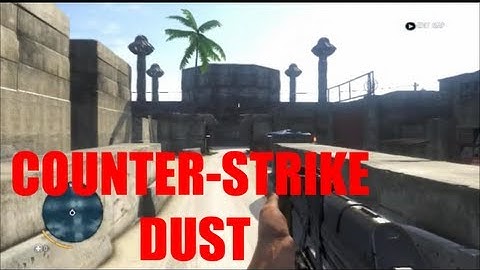 far cry 3 custom map fun #89: Lonely Island, Counter-strike Dust and Overgrown!