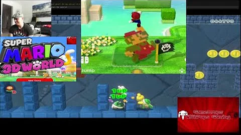 Super Mario 3D World Mario's Retro Run 1-1 and 1-2 Remake Mod Yuzu Nintendo Switch Emulator EA #2503