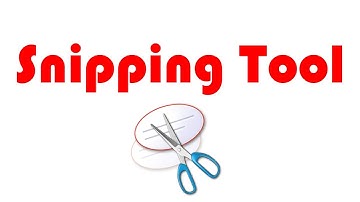 How to Use Snipping Tool [ In TAMIL ]