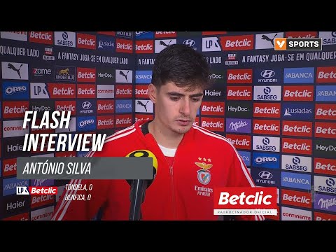 I Liga 20 Tondela 0 0 Benfica Flash Interview António Silva 