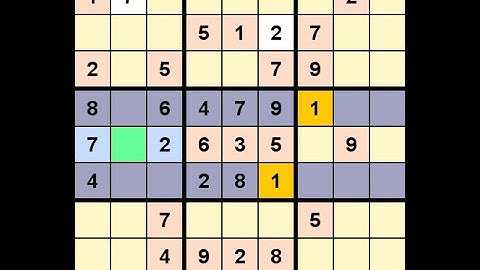 How to Solve Los Angeles Times Sudoku Expert January 28, 2022
