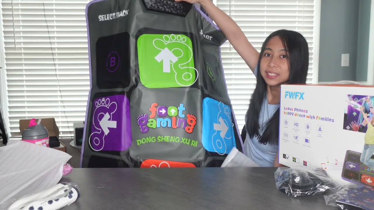 FWFX Wireless Games, Dance, Exercise Mat for Kids & Adults