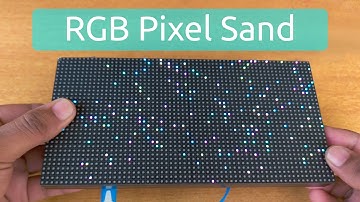 RGB Pixel Dust / Sand | Raspberry Pi Pico Project | With code