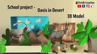 school project oasis in desert/Desert model/Barasti House/3D Model of Desert
