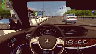 City Car Driving Game - Mercedes-Benz S600 Maybach | Fast Driving 3D Game screenshot 1