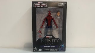 REVIEWING MARVEL LEGENDS INFINITY SAGA SPIDER MAN FROM CAPTAIN AMERICA CIVIL WAR!