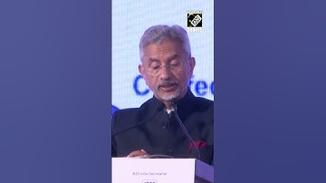 “First responder in disaster…” EAM S Jaishankar hails India’s leadership at B20 Summit 2023