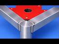 3-Way Joint: Square Tube to Round Pipe | Welding &amp; Cutting Tips