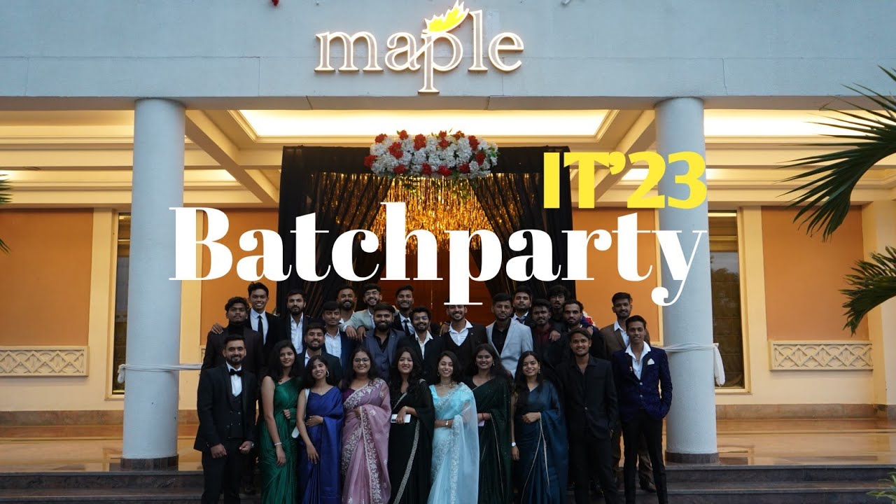 Information technology 2023 Batchparty Jec jabalpur #batchparty #jecjabalpur