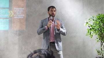 Mario Berta, CEO of Flyspaces at Square One BGC Launch