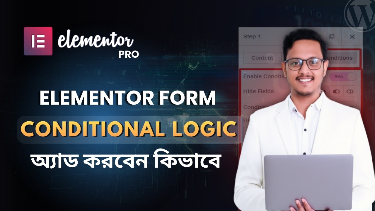 How to Show/Hide Fields in Elementor Form | Elementor Conditional Logic ...