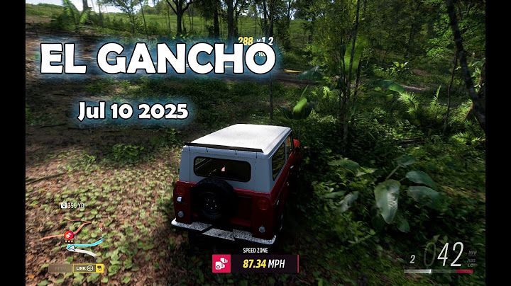 Forza Horizon 5 El Gancho Speed Zone Weekly Challenge - How To (Jul 10 2025)