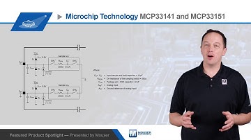 Microchip Technology MCP33141/MCP33151 12/14-bit ADCs — Featured Product Spotlight | Mouser