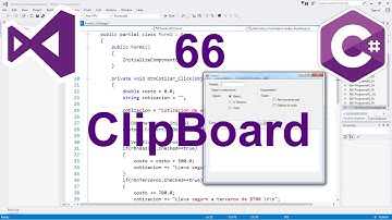 Programación Windows Forms C# 66 --- ClipBoard