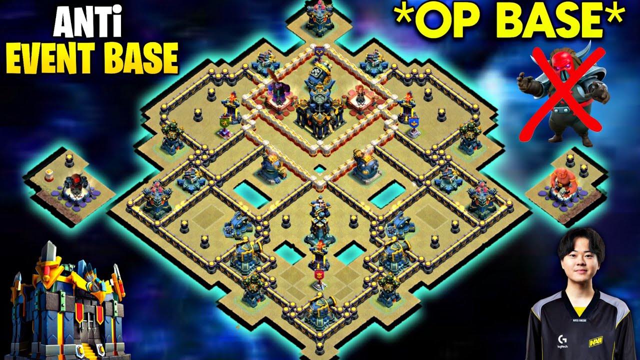 ОБНОВЛЕННЫЕ ВОЙСКА ​​АНТИ-СОБЫТИЯ TH17 НОВАЯ БАЗА ССЫЛКА - БАЗА Clash Of Clans ССЫЛКА БАЗА TH17