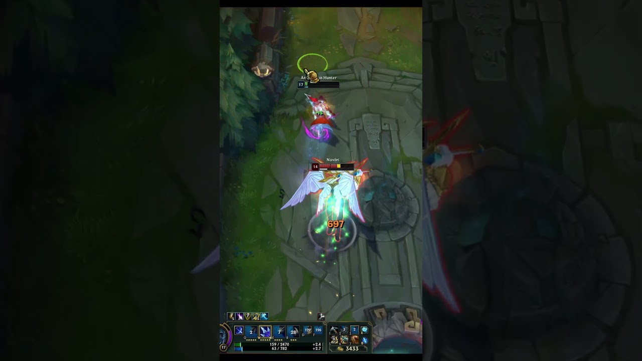 Aatrox FULL HP VS OTP Vayne LOW HP 