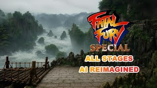 Fatal Fury Special All Stages AI Reimagined in REAL LIFE. Ultra Realistic!