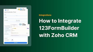 How to Integrate 123FormBuilder with Zoho CRM via Zapier (Step-by-Step Tutorial) | 123FormBuilder