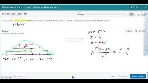 Lesson 3.3 z score