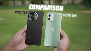 Best Phone Under 15k? 🔥 Moto G64 5G vs Vivo T3X 5G Comparison #Collab #MotoG64 #unleashthebeast
