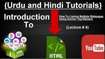 How to Link HTML Webpage to Another Webpage in Hindi and Urdu By Rana Tutorials.
