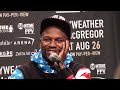 Floyd Mayweather " I am not the same fighter I was 10 years ago"