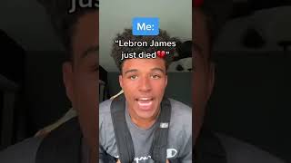 When Lebron James dies during School🏀📚: #shorts #viral #lebronjames #funny #school #viralshorts Content
