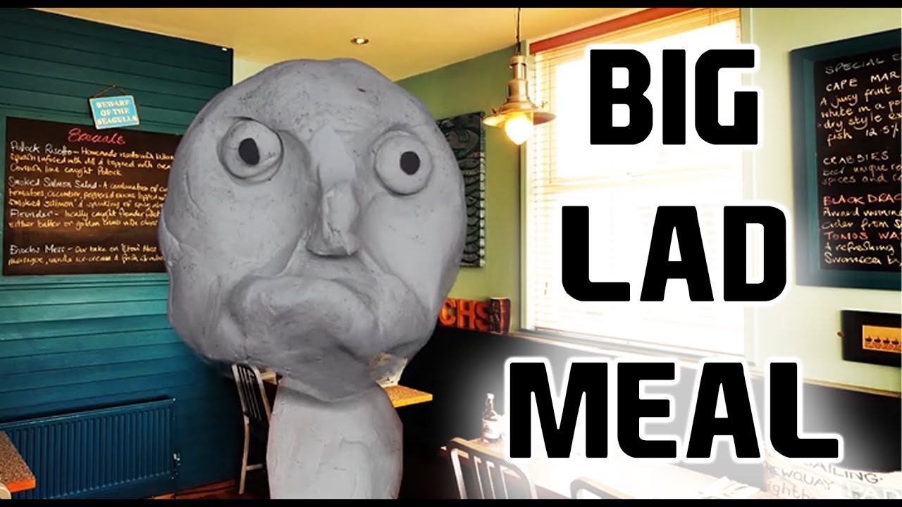 Большой ужин для парня