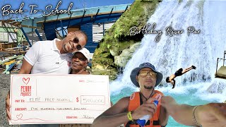 DONATING TO MY CHILDHOOD SCHOOL + BIRTHDAY RIVER PAR | QUITE PERRY Update