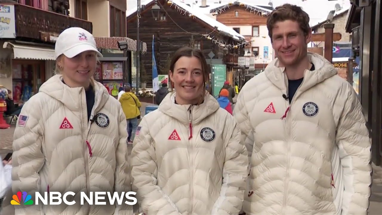 Team USA skiers talk about what it feels like to take home gold and silver medals