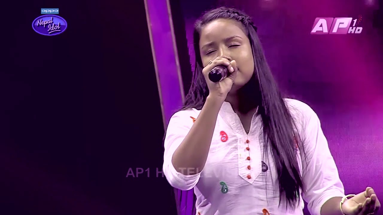      Nepal Idol 2 Ep 9 Andhi Sari Timro Maya Excellent Performance
