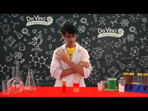 Химический эксперимент №3 — Смешиваем альгинат и борат натрия