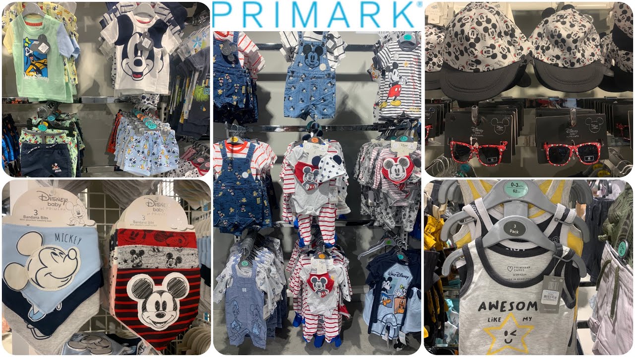 Primark newborn baby boys clothes 0-36 months new collection June 2021