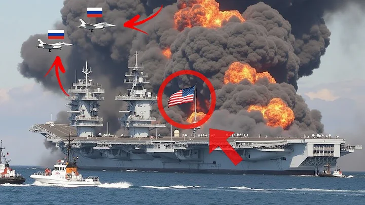 13 Minutes ago: Russian Sukhoi pilot brutally destroys US aircraft carrier in the Black Sea