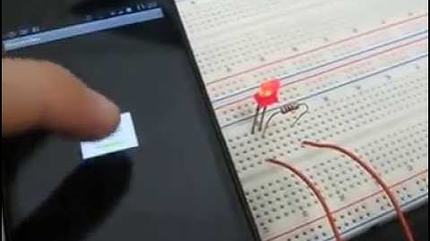 Google ADK Demo - LED twinkling