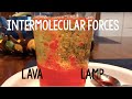 Intermolecular Forces Demonstration Quiz