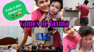 Vlog De Faxina Quarto Salaarrumando Heloísa
