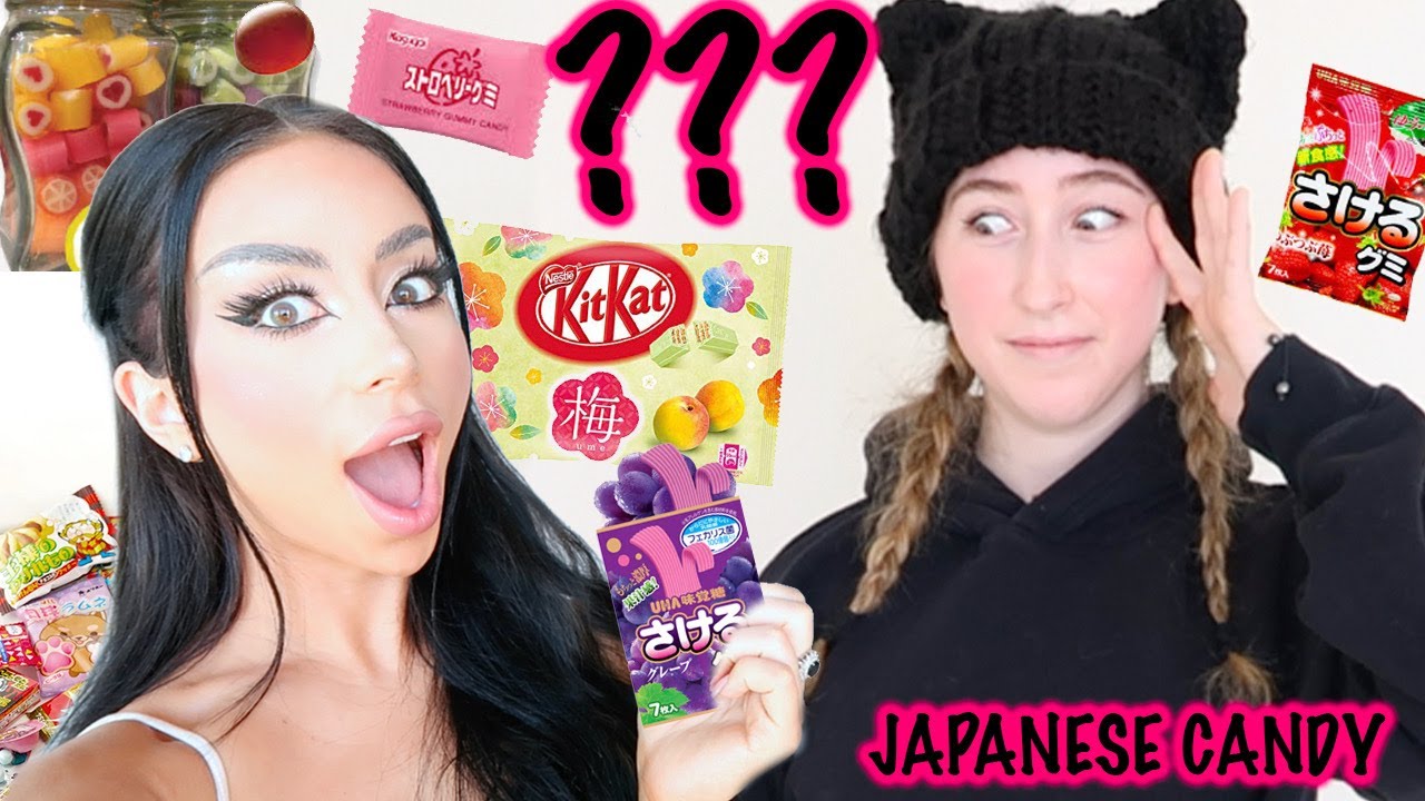 Trying Japanese Candy ft. Amber Scholl - YouTube
