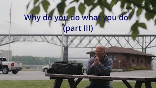 WHAT IS YOUR WHY? (part III) LUMIX GH5 test 2024