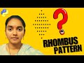 Logic Building - Rhombus pattern | Patterns in Python #rhombus | Easy Way to Solve Rhombus Pattern