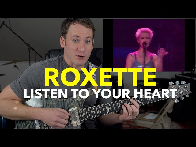 Guitar Teacher REACTS:  ROXETTE  Listen To Your Heart LIVE 4K class=