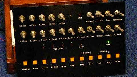 Clef MIDI Drum Machine Prototype