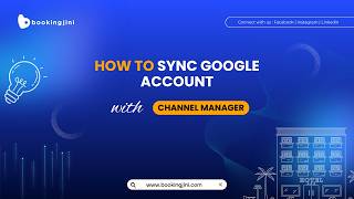 How to Sync Google Account with Channel Manager