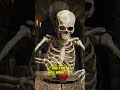 Skeleton Tries to Eat Pizza… This Happens! 😂